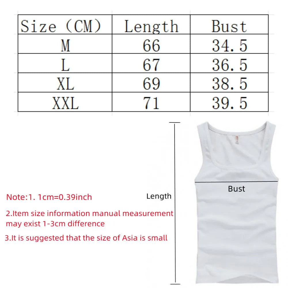 Cool Comfort Cotton Tank Vest