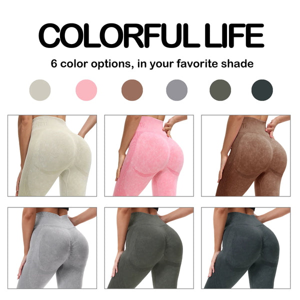 High-Waisted Yoga Leggings Duo