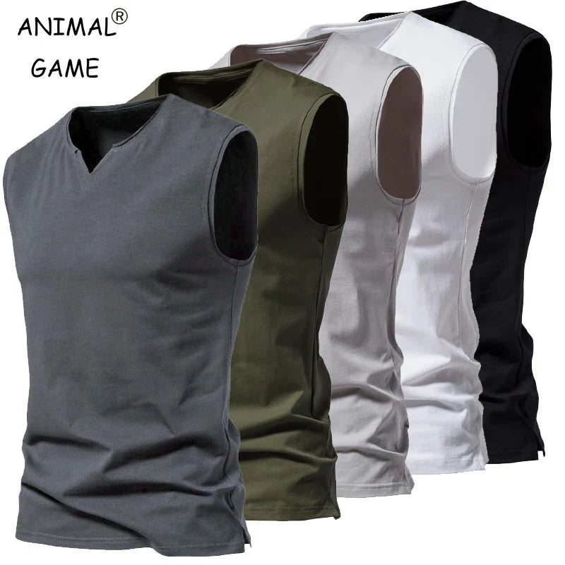 Cool Cotton Men's Gym Tank