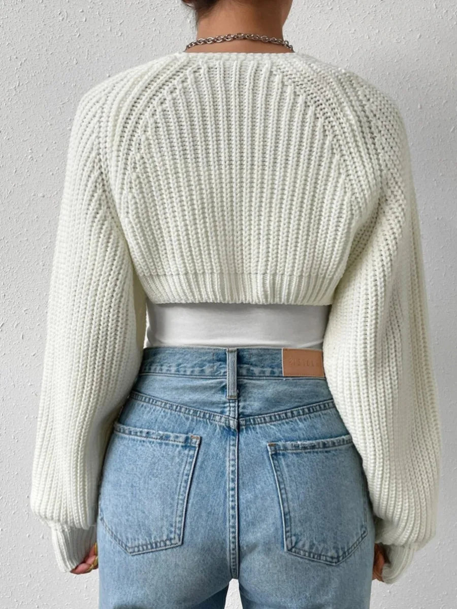 Chic Open Front Cardigan