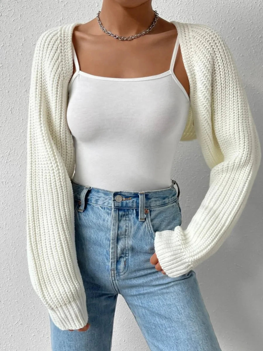 Chic Open Front Cardigan
